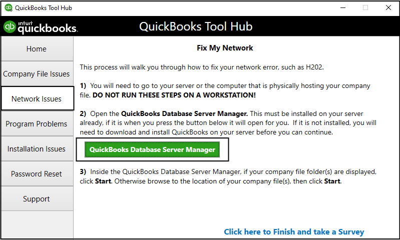 quickbooks database server manager facts